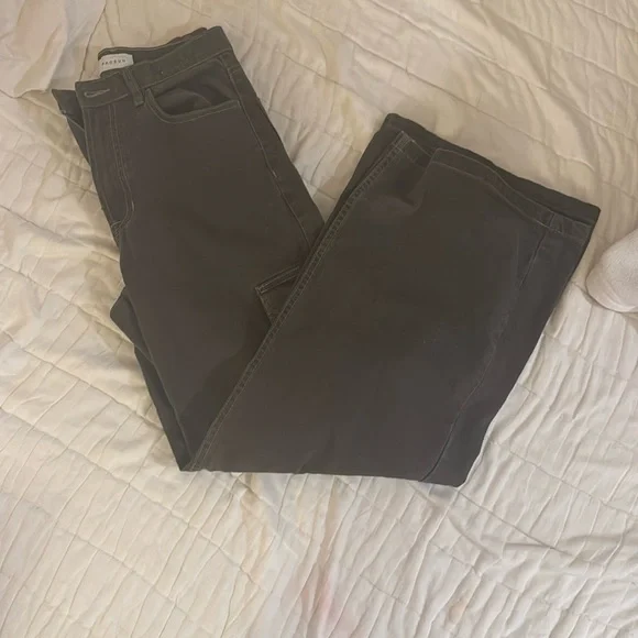 PacSun Gray Cargo Pants with Utility Pockets - Picture 3 of 4